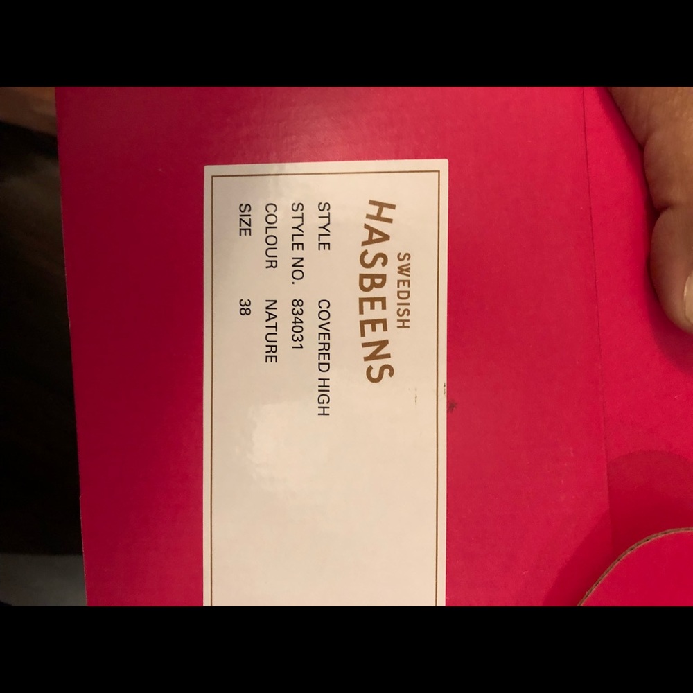 🛑SOLD🛑Swedish Hasbeens Covered High - Picture 8 of 8